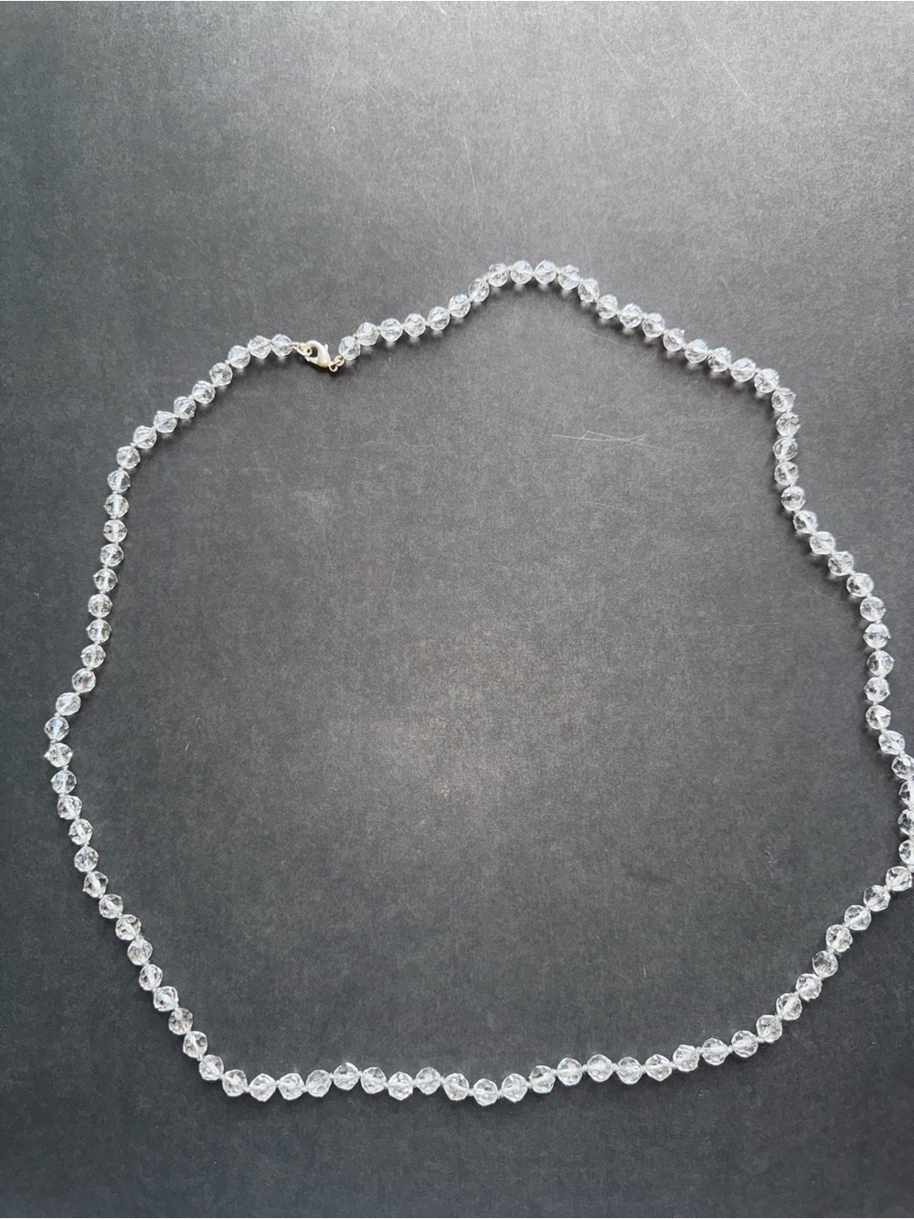 Crystal beaded necklace - Picture 5 of 8